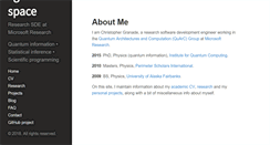 Desktop Screenshot of cgranade.com